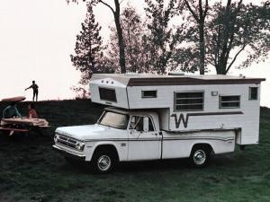 Dodge D100 Sweptline Winnebago Camper
